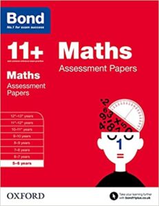 Visit Amazon to purchase this Year 1 Bond 11+ Maths book