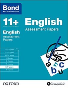 Visit Amazon to purchase this Year 2 Bond 11+ English book