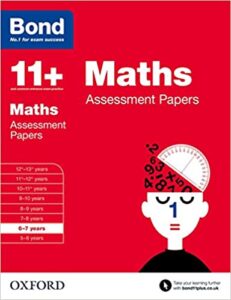 Visit Amazon to purchase this Year 2 Bond 11+ Maths book